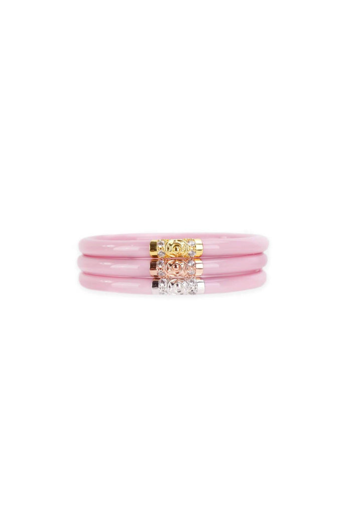 THREE KINGS ALL WEATHER BANGLES-PINK – The Birds Nest LA