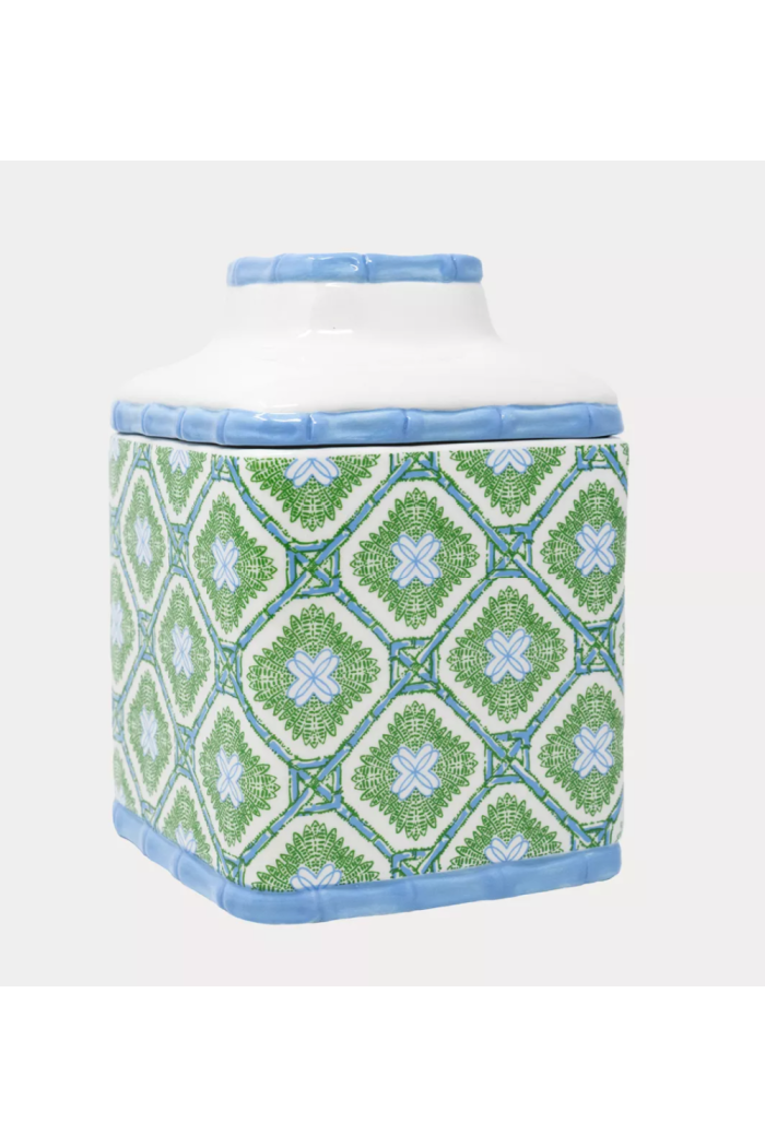 BAMBOO LOGO TRELLIS TISSUE HOLDER
